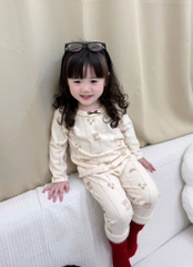 SET 2 BỘ DÀI GIỮ NHIỆT TONE HÀN BÉ GÁI