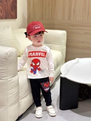 SET 3 BỘ DÀI TAY SPIDERMAN BATMAN BÉ TRAI SẴN