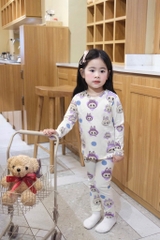 SET 2 BỘ COTTON LABUBUTHU ĐÔNG  BÉ GÁI (sale 79k)