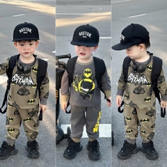 SET 2 BỘ DÀI BATMAN RÊU GHI BÉ TRAI