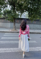 ÁO LEN CARDIGAN TRÁM HỒNG - BE - ĐEN ( XẢ 79k)