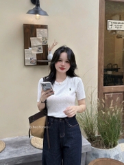SET ÁO LEN QCCC MIX QUẦN JEAN NỮ
