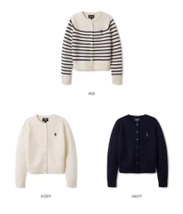 ÁO LEN CADIGAN GẤU WHO.AUU HOT HIT NỮ