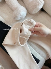 SET 3 QUẦN DÀI LEGGING LÓT LÔNG BÉ GÁI