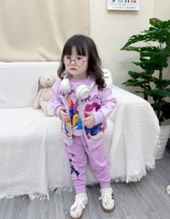 SET DÀI 3 MÓN HUNTRAX TÍM BÉ GÁI