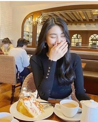 ÁO LEN BASIC KHUY TAY NỮ THU ĐÔNG