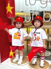 SET CỘC VIỆT NAM QUẦN ĐỎ SIÊU XINH BÉ TRAI