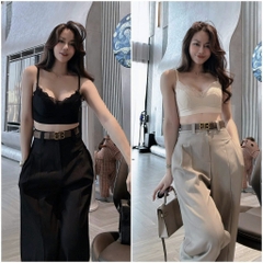 QUẦN ỐNG SUÔNG CHÉO HÀN NỮ