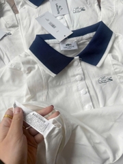 ÁO POLO COTTON CÁ SẤU CÚC BỌC NỮ SẴN (xả 49k)