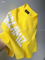 ÁO PHÔNG VÀNG CHỮ AXDRE NỮ