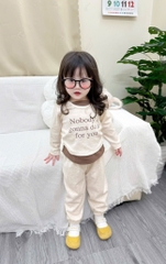 SET 2 BỘ DÀI NOBODY BE XÁM BÉ GÁI