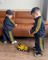 SET BỘ DÀI NỈ KHOÁC THỂ THAO THÊU NGỰA BÉ TRAI