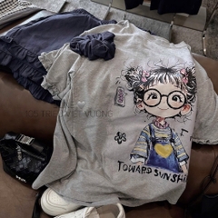 SET BỘ CÔ GÁI XÁM KÈM BUỘC TÓC NỮ (GIÁ GIẢM)