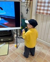 SET BỘ DÀI ÁO NỈ VÀNG QUẦN BÒ BÉ TRAI