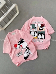 ÁO PHÔNG IN 2 MẶT SÓC LOONEY NỮ