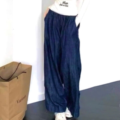 QUẦN BÒ GIẤY ỐNG SUÔNG 2 MÀU NỮ