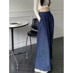 QUẦN BÒ GIẤY ỐNG SUÔNG 2 MÀU NỮ