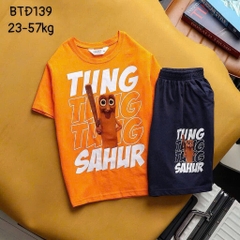 SET BỘ SIZE ĐẠI TUNG TUNG SAHUR CAPUCHINO BÉ TRAI