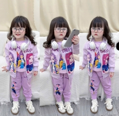 SET DÀI 3 MÓN HUNTRAX TÍM BÉ GÁI