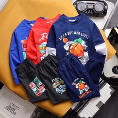 SET BỘ DÀI TAY SIZE ĐẠI 6 MÀU BÉ TRAI