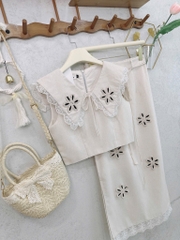 SET LIEN PHỐI REN 2 LỚP NỮ