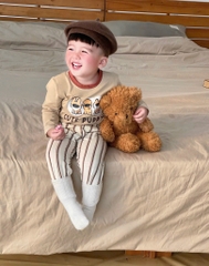 SET 2 BỘ DÀI COTTON CUTE PUPPY SIÊU CƯNG BÉ TRAI