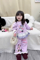 SET DÀI MICKY TÍM ĐẬM NHẠT BÉ GÁI