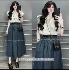 CHÂN VÁY JEAN THÊU ONG HOT HIT (sale 69k)