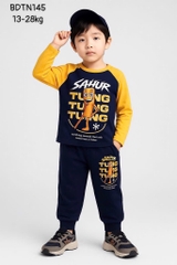 SET BỘ DÀI TAY HOẠT HÌNH BÉ TRAI SIZE ĐẠI