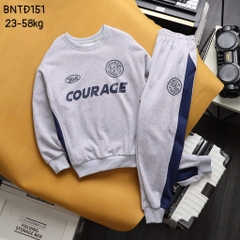 BỘ DÀI NỈ COURAGE PRACTICAL PHỐI MÀU BÉ TRAI SIZE ĐẠI