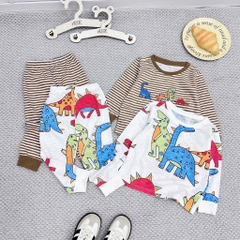 SET 2 BỘ DÀI KHỦNG LONG CHẤT XƯỢC BÉ TRAI (SALE 86k)