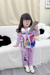 SET DÀI 3 MÓN HUNTRAX TÍM BÉ GÁI