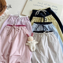 SET 3 QUẦN DÀI GIÓ BOM BÉ TRAI BÉ GÁI