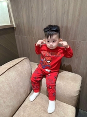 SET 2 BỘ NGỦ DÀI MARVEL SPIDER-MAN BE ĐỎ BÉ TRAI
