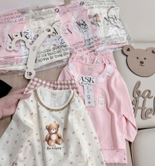 SET 2 BỘ DÀI HOA NHÍ HÀN QUỐC BÉ GÁI