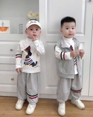 SET 3 CHI TIẾT TONE XÁM HÌNH CÚN BAO NGẦU(XẢ 90k)