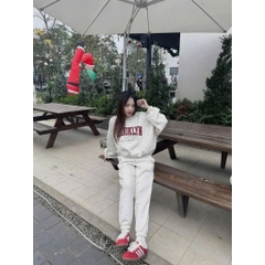 SET BỘ DÀI COTTON BROOKLYN QUẦN BO NỮ THU ĐÔNG