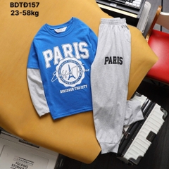 SET BỘ DÀI PARIS AUDIENCF SIZE ĐẠI 6 MÀU BÉ TRAI