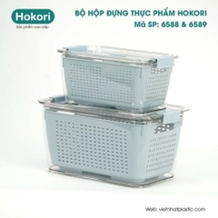 ĐỒ GIA DỤNG - SET 2 HỘP HOKORI ĐỰNG THỰC PHẨM