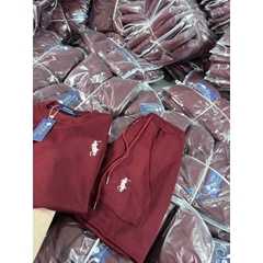 SÉT COTTON ĐỎ TAY TRẮNG THÊU NGỰA CHÂN VÁY A DÁNG NỮ SẴN (SALE 89k)