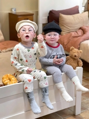 SET 2 BỘ DÀI TAM GIÁC HOMEWEAR BÉ TRAI