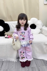 SET DÀI MICKY TÍM ĐẬM NHẠT BÉ GÁI