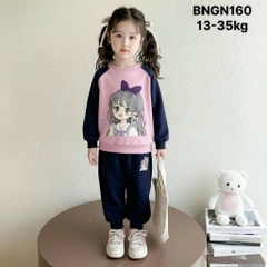 BỘ DÀI NỈ XUẤT DƯ CÔ GÁI SIZE ĐẠI 5 MÀU BÉ GÁI