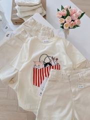 SET MÈO BẮP RANG BƠ MIX SOOC NỮ