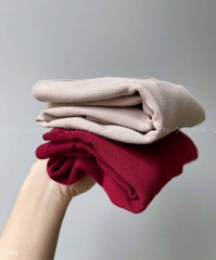 SET 2 ÁO ZIP CỘC ĐỎ BE NỮ