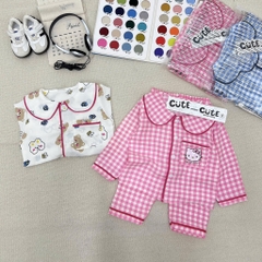 SET 2 BỘ ĐŨI DÀI PIZAMA 2 MÀU BÉ TRAI BÉ GÁI