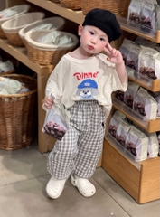 SET 3 QUẦN KẺ DÀI CHỐNG MUỖI BÉ TRAI