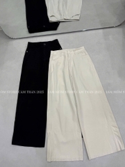 QUẦN SUÔNG KAKI GIÃN MỀM NỮ