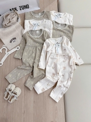 SET 2 BỘ DÀI GIỮ NHIỆT TONE HÀN BÉ GÁI