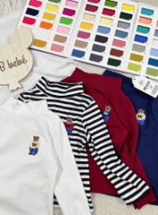 SET 4 ÁO ZIP GẤU SIÊU XINH BÉ TRAI